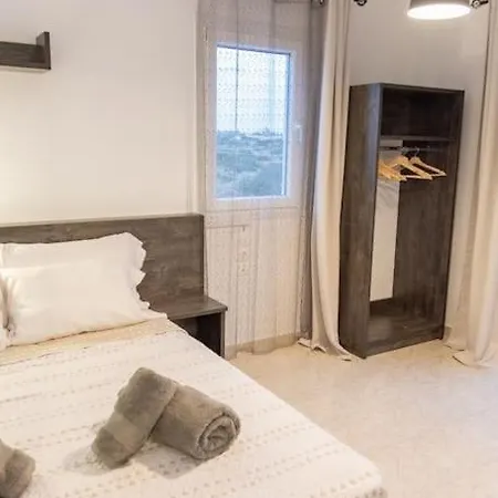 Stylish House With Sea-view In Kampos Apartman *